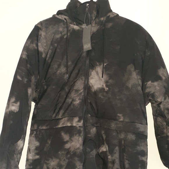 ASOS oversized Camo Parka Color: black size:2XS - Picture 2 of 6